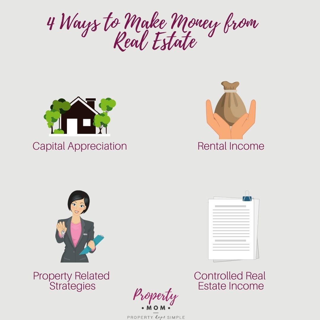 4 Ways to Make Money in Real Estate Property Mom